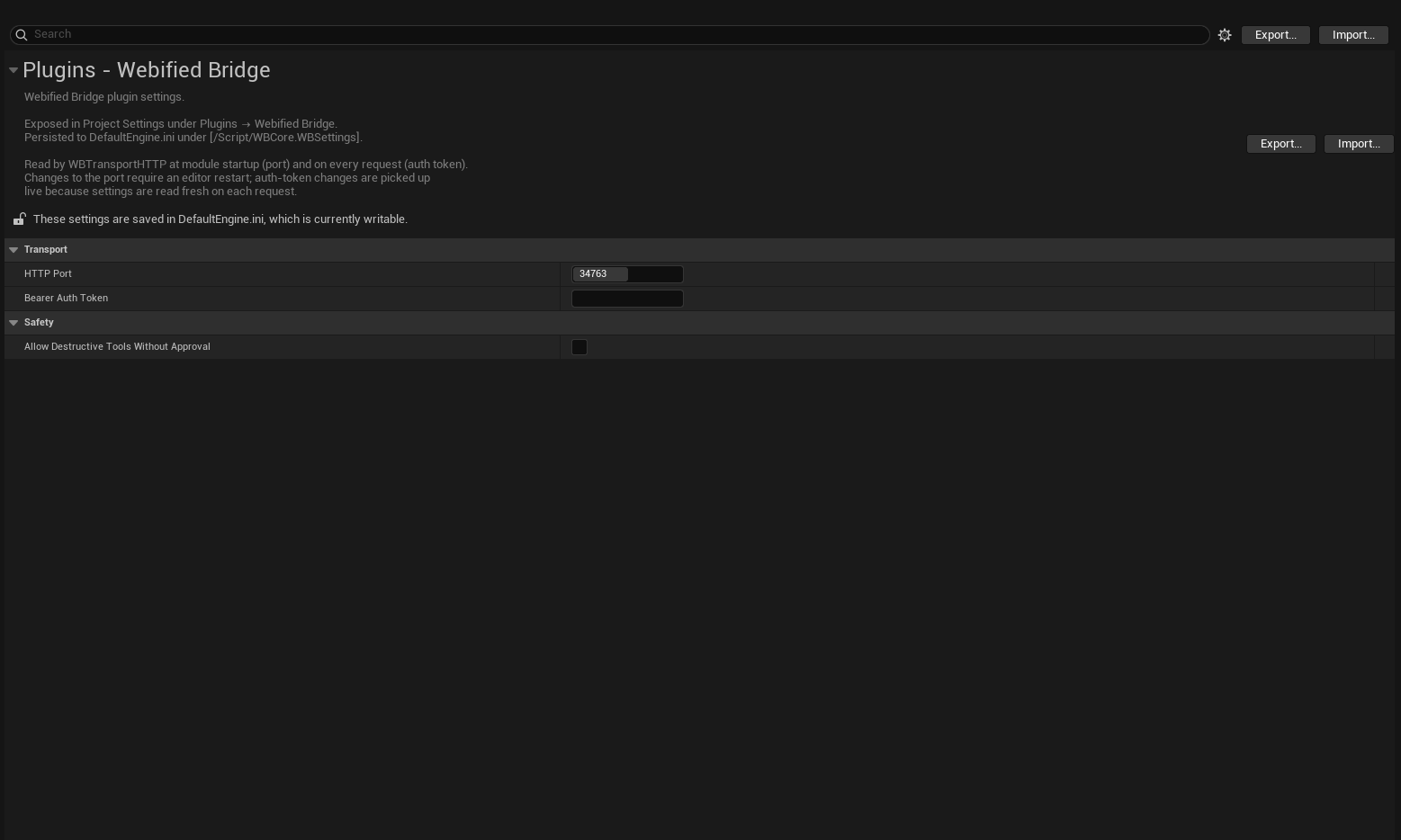 Webified Bridge screenshot 7